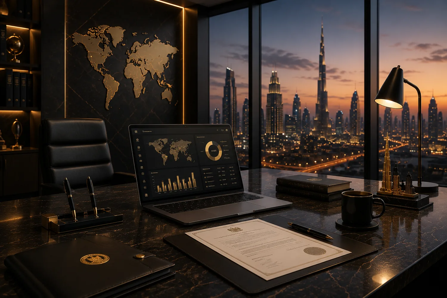 Alwahaa Document Clearing LLC business setup and trade licensing services in Dubai