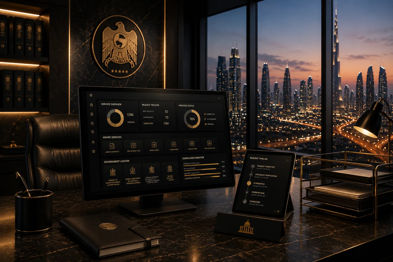 Alwahaa corporate PRO and UAE government documentation services