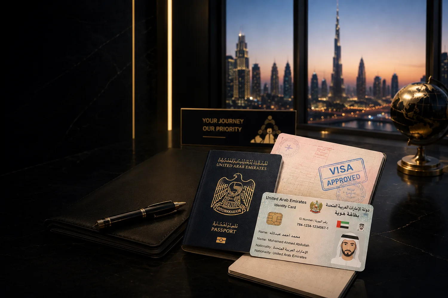 Alwahaa UAE visa, Emirates ID and immigration services in Dubai