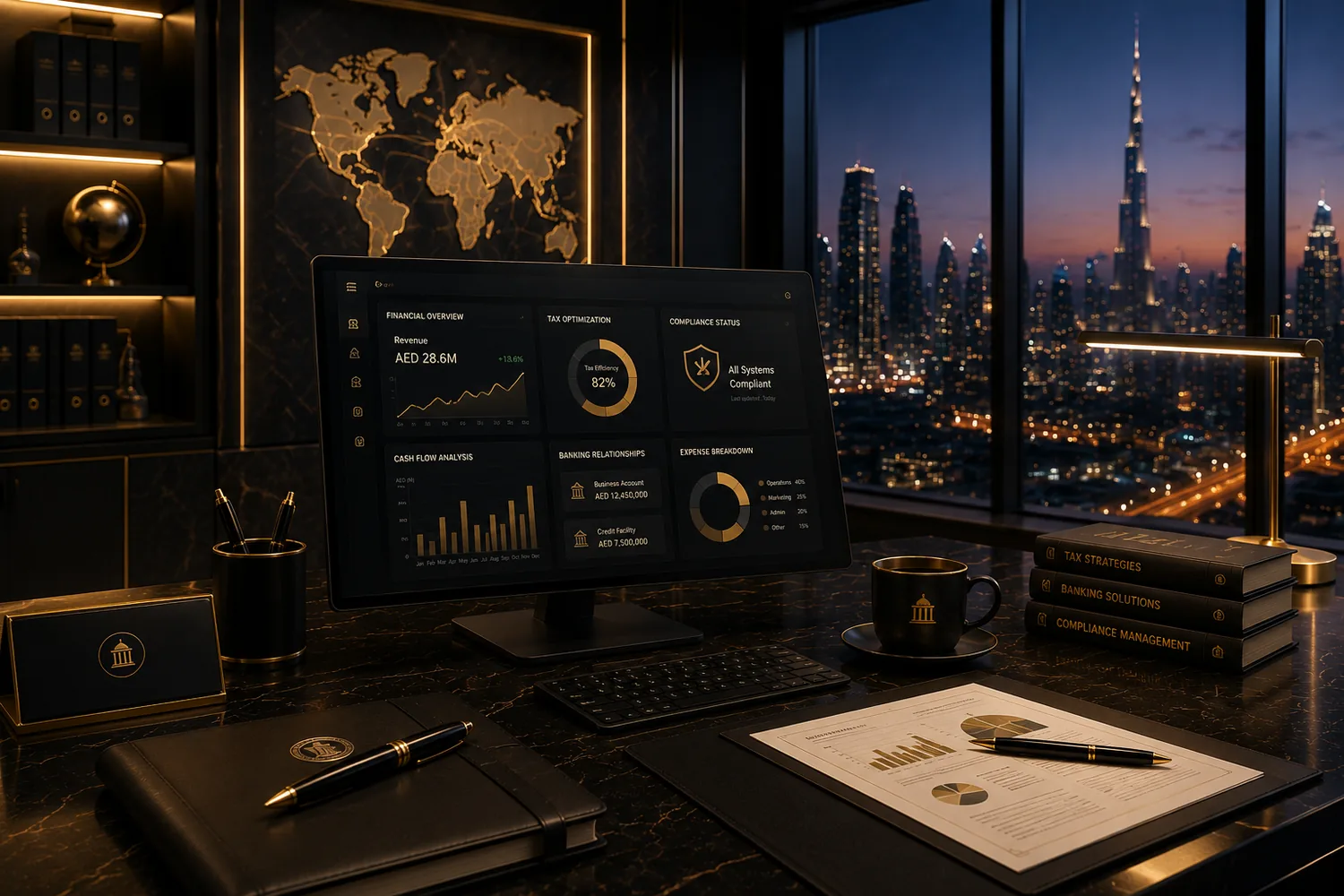 Alwahaa VAT, corporate tax, banking and compliance support in Dubai